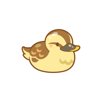 Duckling Drawn duckling